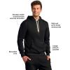 imageTrue Classic Mens Hoodies  Novelty Fleece Pullover ZipUp Hoodies for Men ampamp Active Mens Hooded SweatshirtsBlack