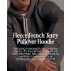 imageTrue Classic Mens Hoodies  Novelty Fleece Pullover ZipUp Hoodies for Men ampamp Active Mens Hooded SweatshirtsBlack