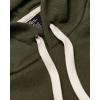 imageTrue Classic Mens Hoodies  Novelty Fleece Pullover ZipUp Hoodies for Men ampamp Active Mens Hooded SweatshirtsMilitary Green