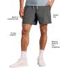 imageTrue Classic Mens Shorts  Gym Shorts for Men Quick Dry Novelty Mens Athletic Short ampamp Sweat Short for Workout and RunningCarbon