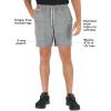imageTrue Classic Mens Shorts  Gym Shorts for Men Quick Dry Novelty Mens Athletic Short ampamp Sweat Short for Workout and RunningHeather Gray