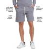 imageTrue Classic Mens Shorts  Gym Shorts for Men Quick Dry Novelty Mens Athletic Short ampamp Sweat Short for Workout and RunningHeather Gray