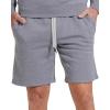 imageTrue Classic Mens Shorts  Gym Shorts for Men Quick Dry Novelty Mens Athletic Short ampamp Sweat Short for Workout and RunningHeather Gray