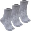 imageTrue Classic Mens Socks Moisture Wicking Ankle HalfCrew ampamp No Show for Men  Athletic Socks 1 ampamp 3Packs Size 714Heather Gray 3pack