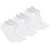 imageTrue Classic Mens Socks Moisture Wicking Ankle HalfCrew ampamp No Show for Men  Athletic Socks 1 ampamp 3Packs Size 714White 3pack