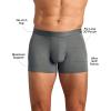 imageTrue Classic Mens Underwear  Novelty Boxer Briefs Pack and Singles  Breathable UltraSoft Mens Boxer Brief Underwear PackCarbon 3pack
