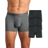 imageTrue Classic Mens Underwear  Novelty Boxer Briefs Pack and Singles  Breathable UltraSoft Mens Boxer Brief Underwear PackCarbon 3pack