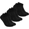 imageTrue Classic Mens Socks Moisture Wicking Ankle HalfCrew ampamp No Show for Men  Athletic Socks 1 ampamp 3Packs Size 714Black 3pack