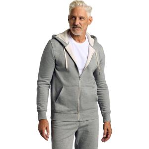 imageTrue Classic Mens Hoodies  Novelty Fleece Pullover ZipUp Hoodies for Men ampamp Active Mens Hooded SweatshirtsDark Heather Gray