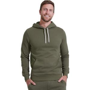 imageTrue Classic Mens Hoodies  Novelty Fleece Pullover ZipUp Hoodies for Men ampamp Active Mens Hooded SweatshirtsMilitary Green