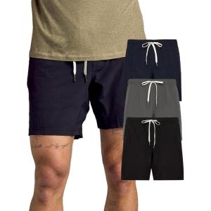 imageTrue Classic Mens Shorts  Gym Shorts for Men Quick Dry Novelty Mens Athletic Short ampamp Sweat Short for Workout and RunningBlackCarbonNavy 3pack