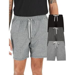 imageTrue Classic Mens Shorts  Gym Shorts for Men Quick Dry Novelty Mens Athletic Short ampamp Sweat Short for Workout and RunningQuarry 3pack