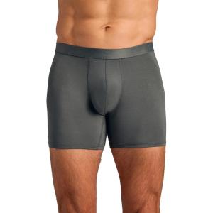 imageTrue Classic Mens Underwear  Novelty Boxer Briefs Pack and Singles  Breathable UltraSoft Mens Boxer Brief Underwear PackCarbon