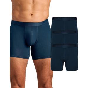 imageTrue Classic Mens Underwear  Novelty Boxer Briefs Pack and Singles  Breathable UltraSoft Mens Boxer Brief Underwear PackNavy 3pack