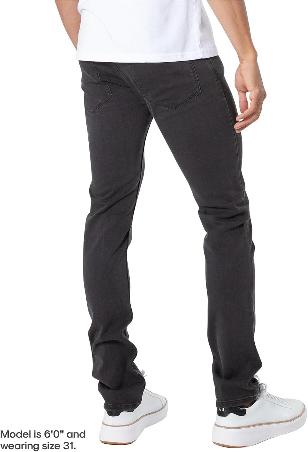 imageTrue Classic Mens Jeans  Stretch Jeans for Men Slim and Straight Fit Mens Stretch JeanGray