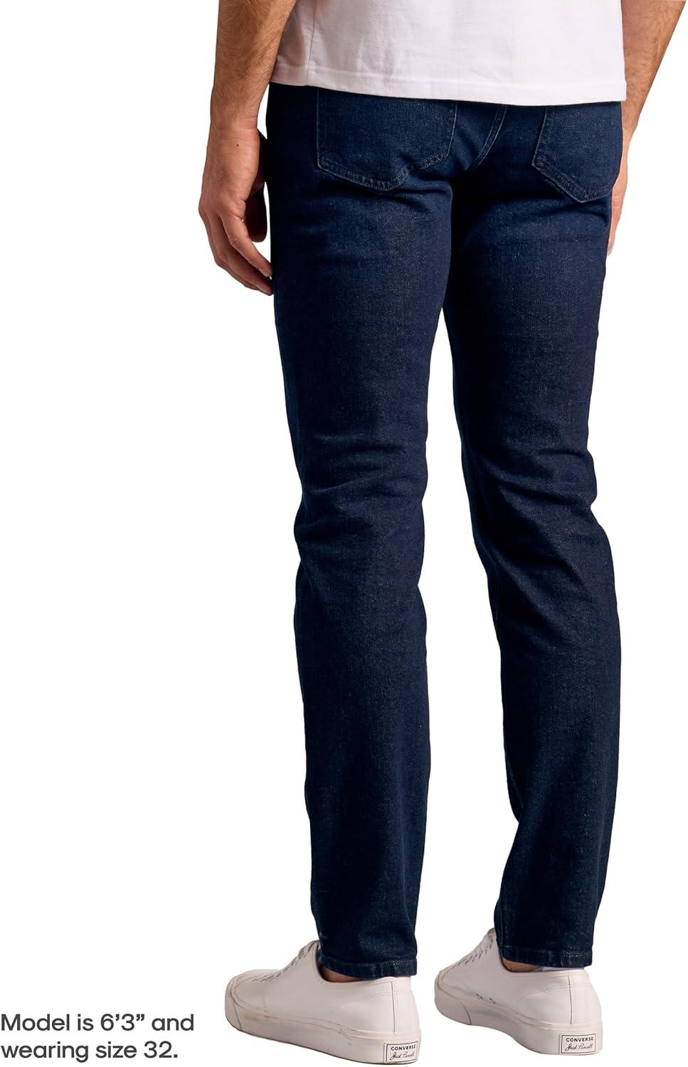 imageTrue Classic Mens Jeans  Stretch Jeans for Men Slim and Straight Fit Mens Stretch JeanIndigo