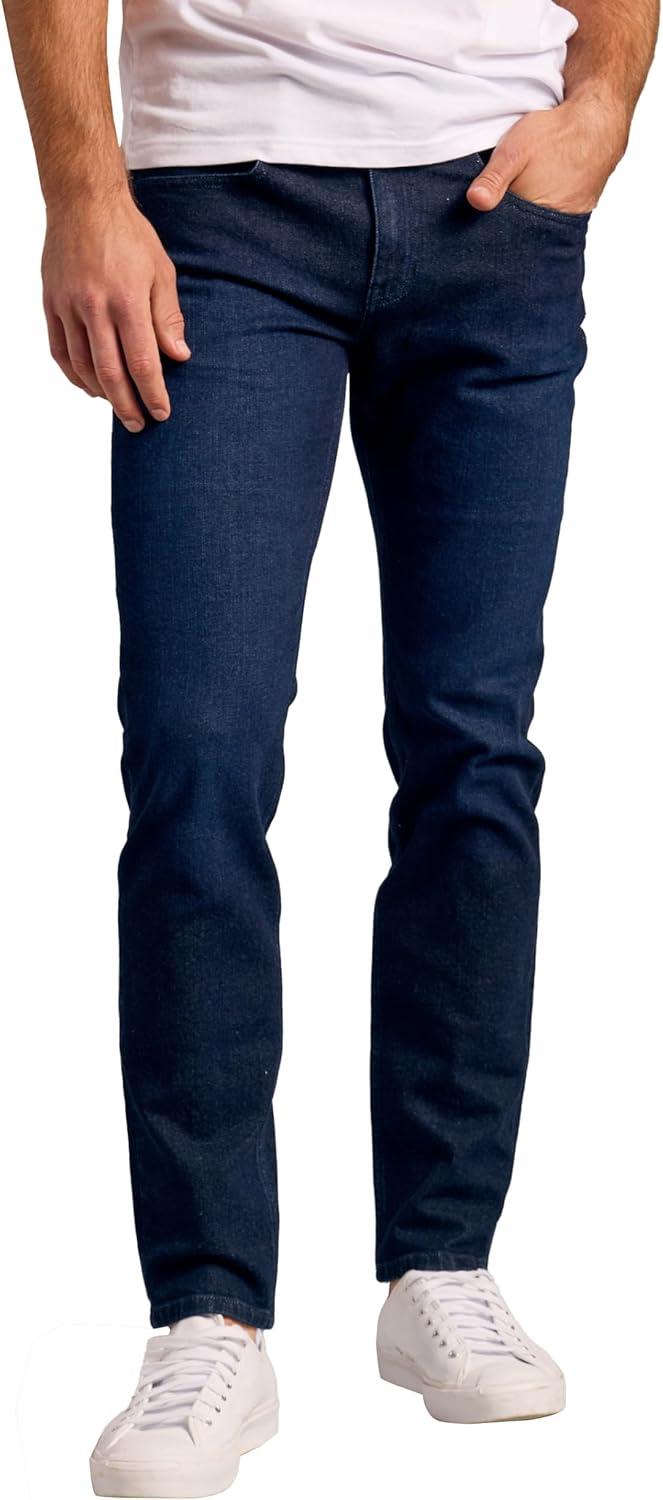 imageTrue Classic Mens Jeans  Stretch Jeans for Men Slim and Straight Fit Mens Stretch JeanIndigo