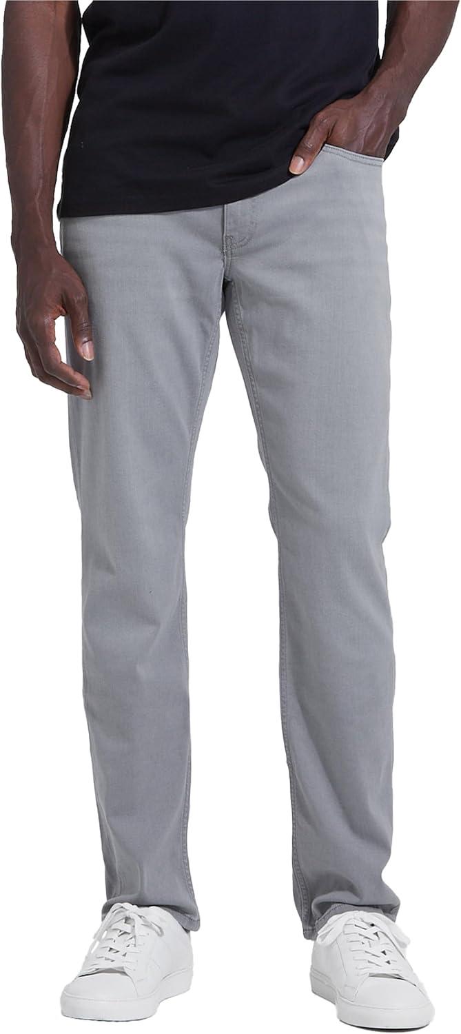 imageTrue Classic Mens Jeans  Stretch Jeans for Men Slim and Straight Fit Mens Stretch JeanMedium Gray