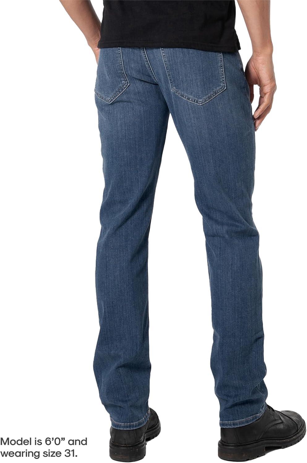 imageTrue Classic Mens Jeans  Stretch Jeans for Men Slim and Straight Fit Mens Stretch JeanMedium Indigo