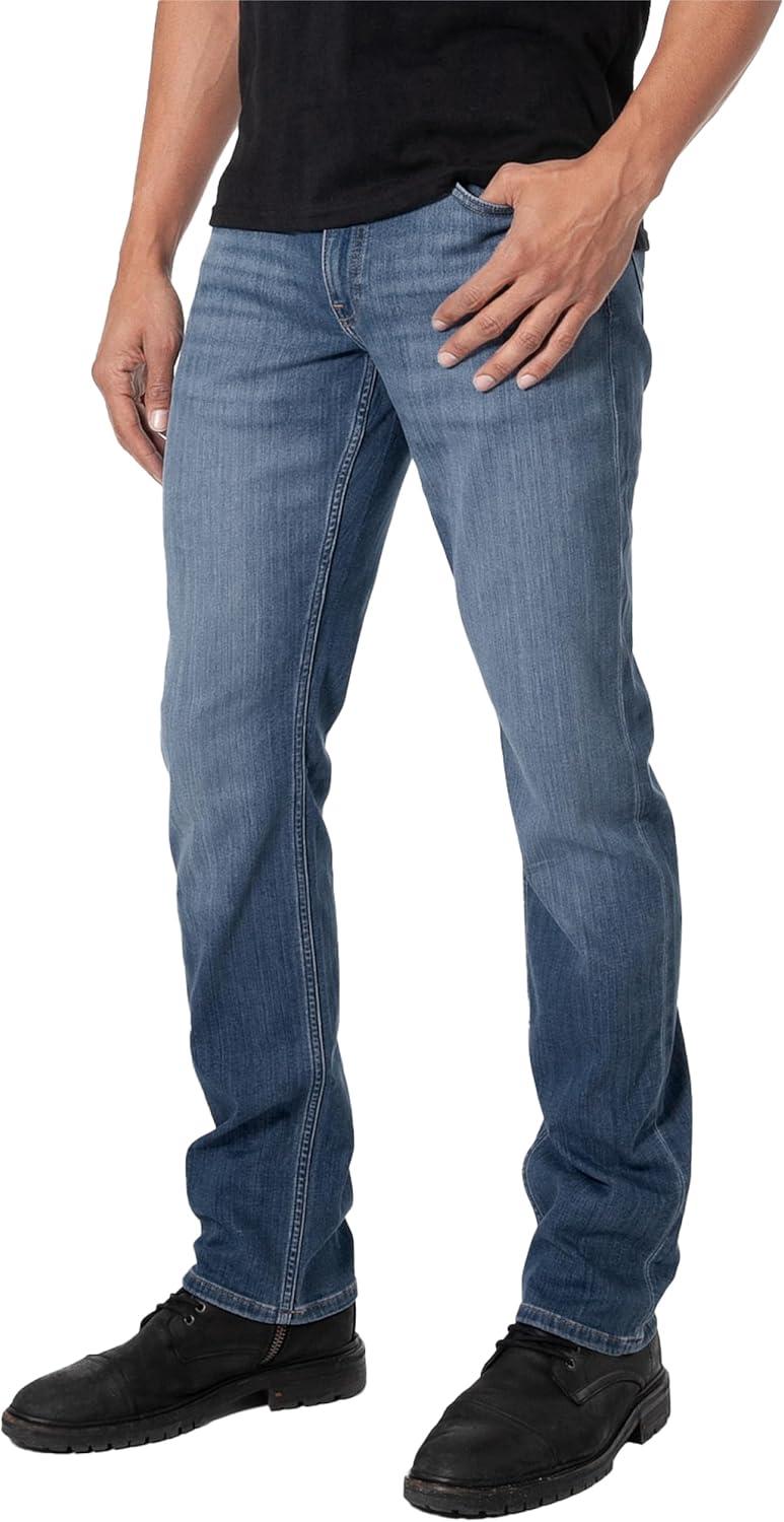 imageTrue Classic Mens Jeans  Stretch Jeans for Men Slim and Straight Fit Mens Stretch JeanMedium Indigo