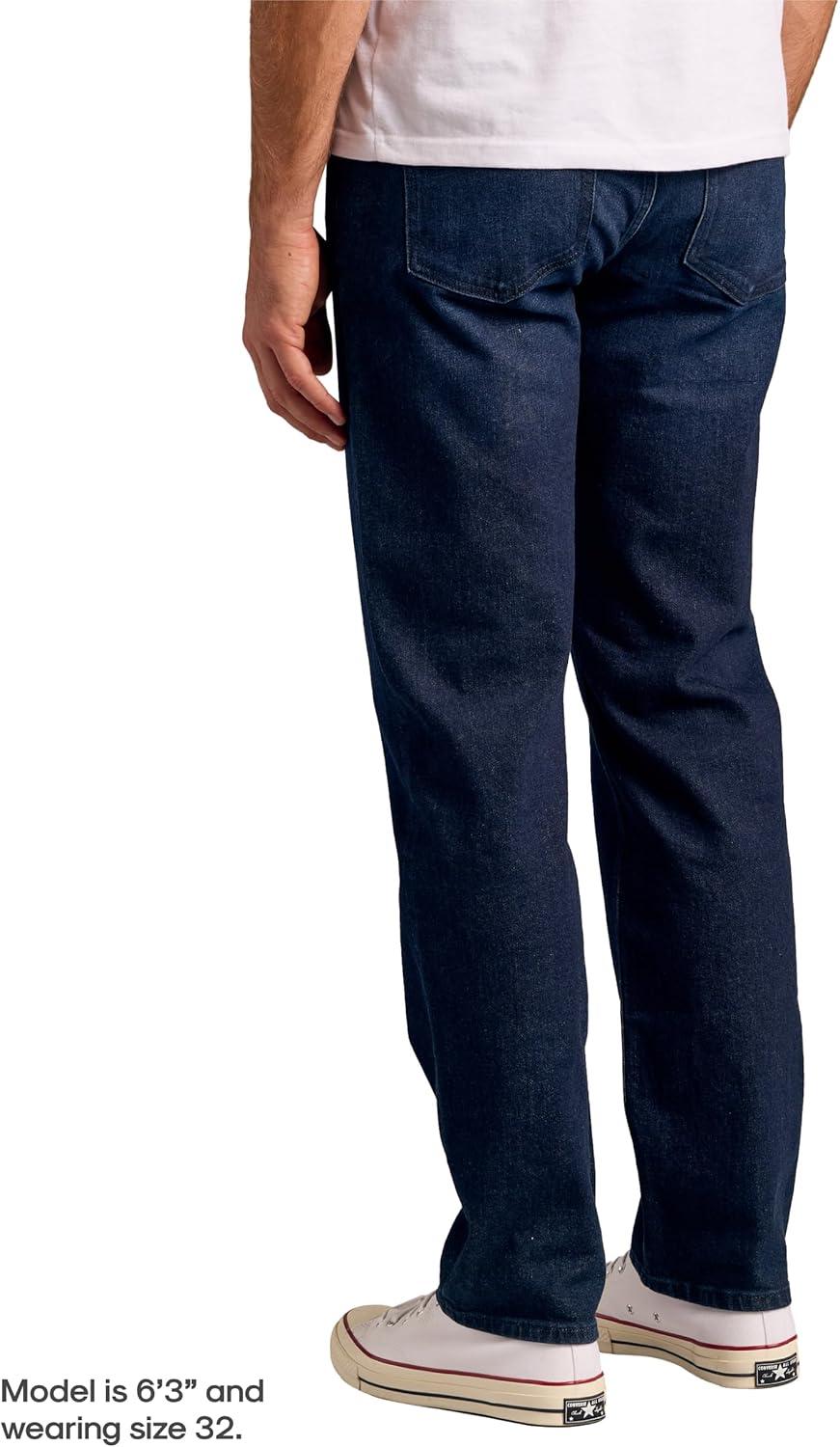 imageTrue Classic Mens Jeans  Stretch Jeans for Men Slim and Straight Fit Mens Stretch JeanMedium Indigo
