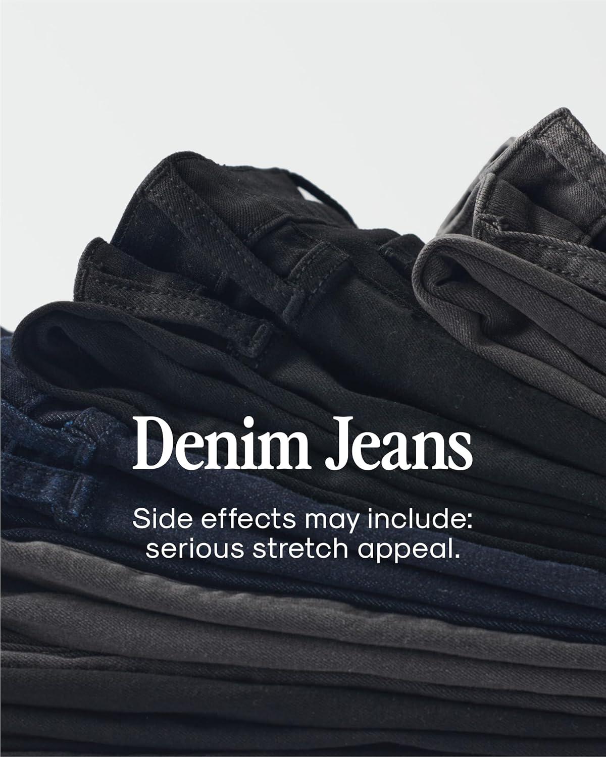 imageTrue Classic Mens Jeans  Stretch Jeans for Men Slim and Straight Fit Mens Stretch JeanMedium Indigo