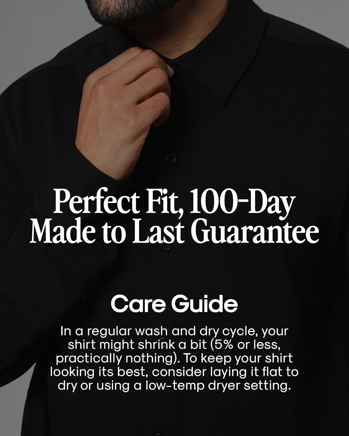 imageTrue Classic Mens Long Sleeve Button Down Shirt  Casual Dress Shirts for Men Quick DryNavy