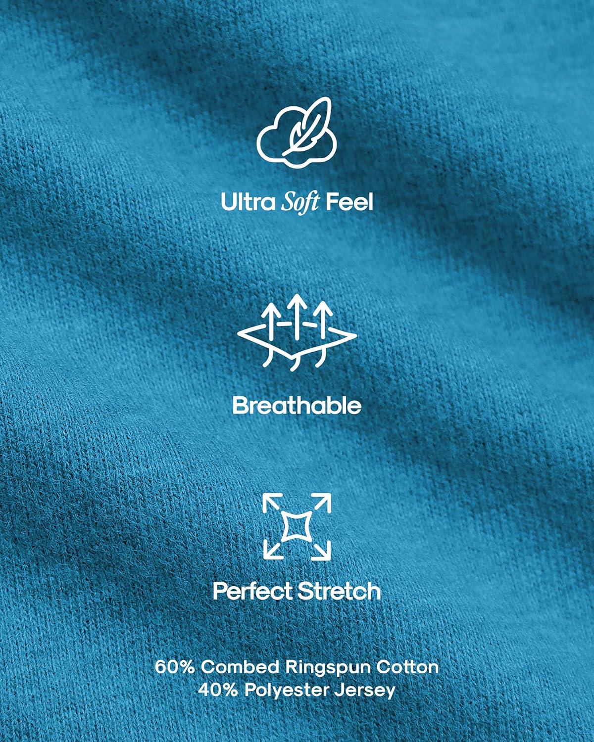 imageTrue Classic Mens TShirts  Short Sleeve Crew Neck T Shirts for Man Cotton Blend Plain Novelty Mens TShirtsSeasonal 6pack