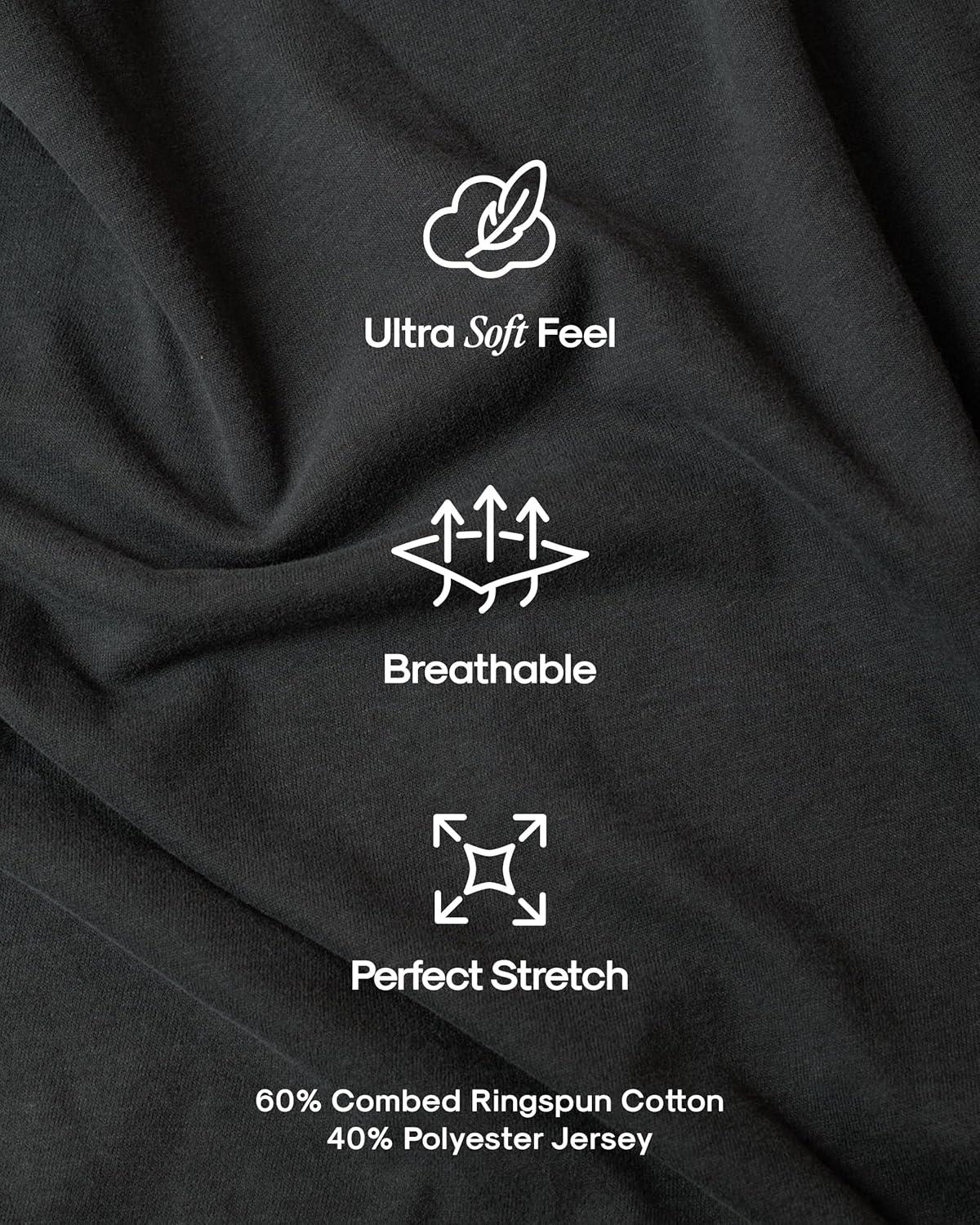 imageTrue Classic Mens V Neck T Shirts  Cotton V Neck Shirts for Men VNeck Mens TShirts and Undershirts for Men PackSinglesCarbon