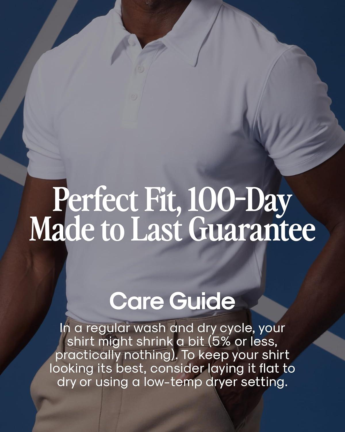 imageTrue Classic Polo Shirts for Men  Mens Polo Shirts Short Sleeve Cotton Dry Fit Golf Shirt for Men Personalized Custom CutAshheather