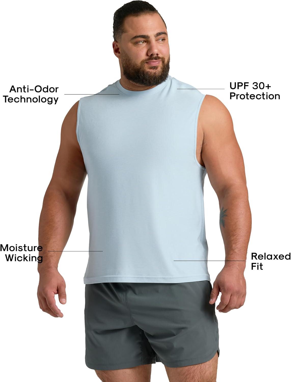 imageTrue Classic Workout Shirts for Men  Mens Shirts ampamp Muscle Shirt for Men Gym Shirts Tank Tops Men and Athletic Base LayerArctic