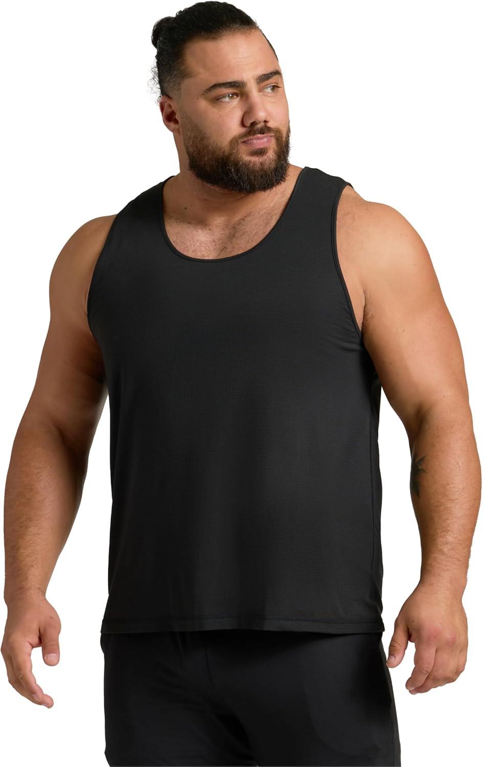 imageTrue Classic Workout Shirts for Men  Mens Shirts ampamp Muscle Shirt for Men Gym Shirts Tank Tops Men and Athletic Base LayerBlack