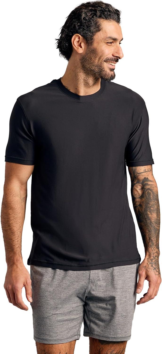 imageTrue Classic Workout Shirts for Men  Mens Shirts ampamp Muscle Shirt for Men Gym Shirts Tank Tops Men and Athletic Base LayerBlack