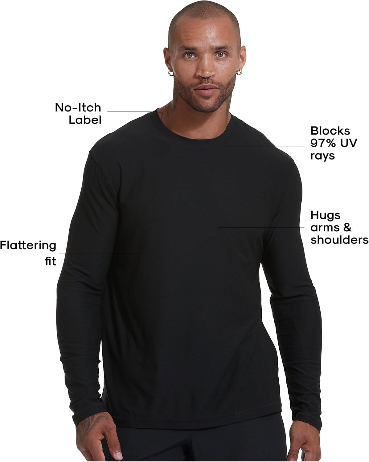 imageTrue Classic Workout Shirts for Men  Mens Shirts ampamp Muscle Shirt for Men Gym Shirts Tank Tops Men and Athletic Base LayerBlack
