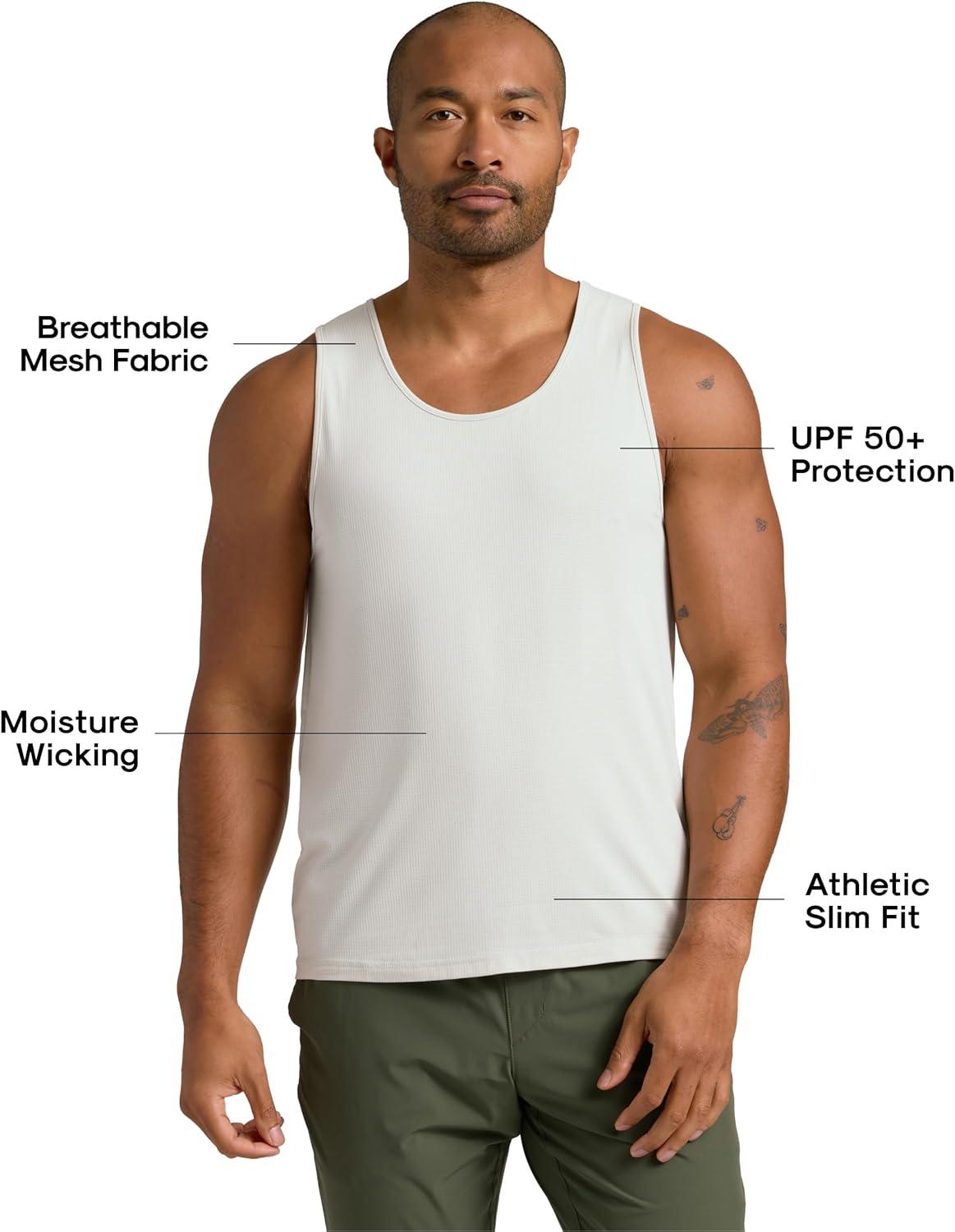 imageTrue Classic Workout Shirts for Men  Mens Shirts ampamp Muscle Shirt for Men Gym Shirts Tank Tops Men and Athletic Base LayerDove