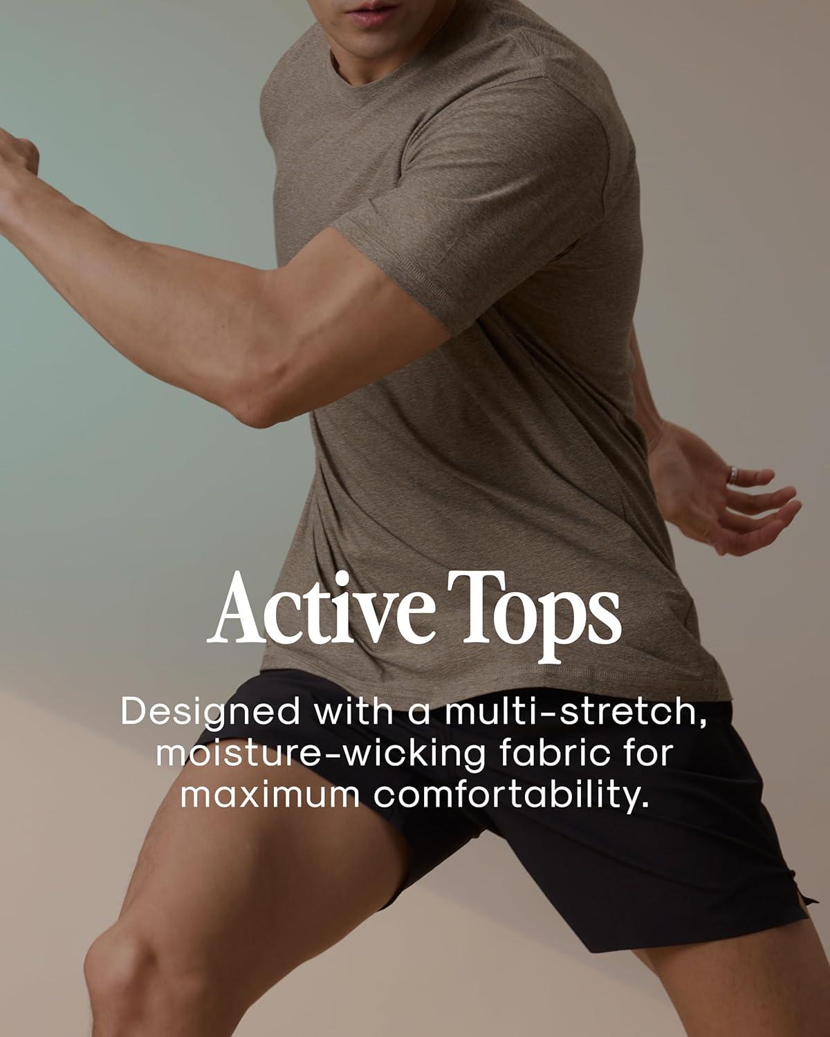 imageTrue Classic Workout Shirts for Men  Mens Shirts ampamp Muscle Shirt for Men Gym Shirts Tank Tops Men and Athletic Base LayerHeather Navy