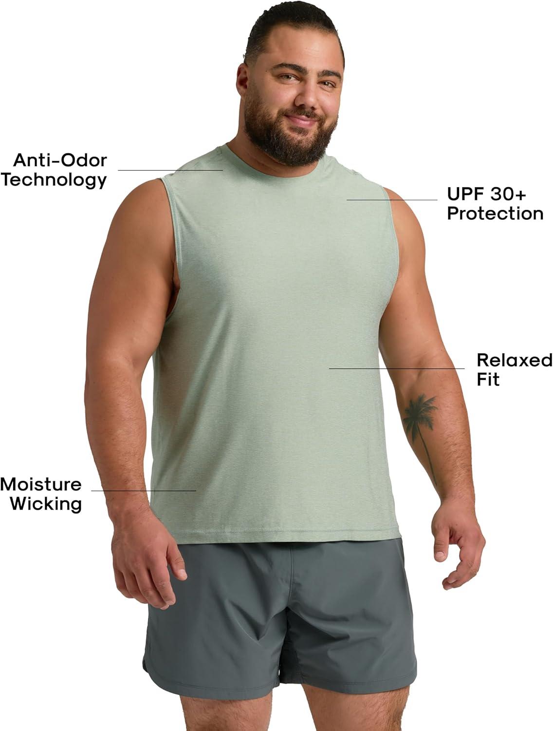 imageTrue Classic Workout Shirts for Men  Mens Shirts ampamp Muscle Shirt for Men Gym Shirts Tank Tops Men and Athletic Base LayerLichen