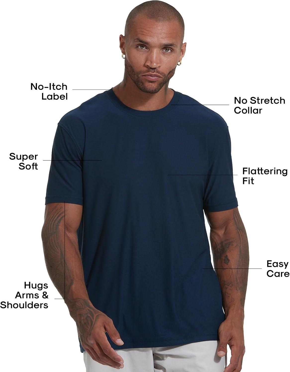 imageTrue Classic Workout Shirts for Men  Mens Shirts ampamp Muscle Shirt for Men Gym Shirts Tank Tops Men and Athletic Base LayerNavy