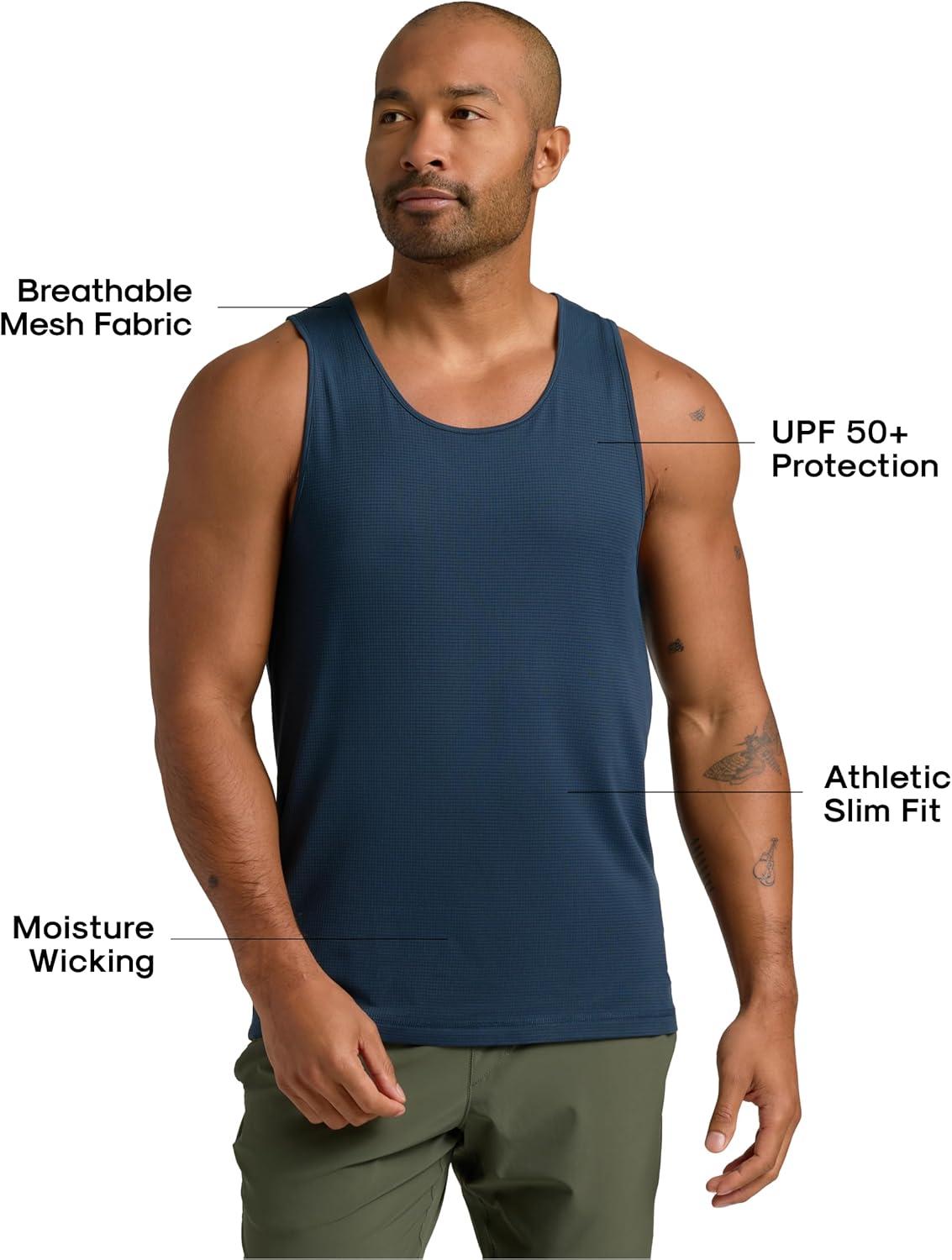 imageTrue Classic Workout Shirts for Men  Mens Shirts ampamp Muscle Shirt for Men Gym Shirts Tank Tops Men and Athletic Base LayerNavy