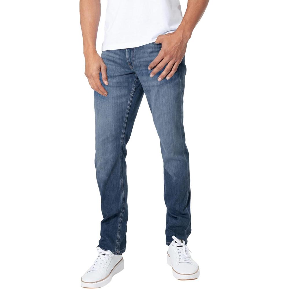 imageTrue Classic Mens Jeans  Stretch Jeans for Men Slim and Straight Fit Mens Stretch JeanMedium Indigo