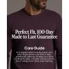 imageTrue Classic Long Sleeve Shirts for Men  Henley Waffle ampamp Crew Neck Long Sleeve T Shirt  Regular and Tall Thermal ShirtsBlack