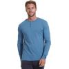 imageTrue Classic Long Sleeve Shirts for Men  Henley Waffle ampamp Crew Neck Long Sleeve T Shirt  Regular and Tall Thermal ShirtsIndigo