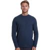 imageTrue Classic Long Sleeve Shirts for Men  Henley Waffle ampamp Crew Neck Long Sleeve T Shirt  Regular and Tall Thermal ShirtsNavy