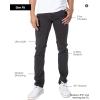imageTrue Classic Mens Jeans  Stretch Jeans for Men Slim and Straight Fit Mens Stretch JeanGray