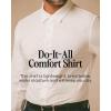 imageTrue Classic Mens Long Sleeve Button Down Shirt  Casual Dress Shirts for Men Quick DryCharcoal Heather Gray
