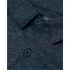 imageTrue Classic Mens Long Sleeve Button Down Shirt  Casual Dress Shirts for Men Quick DryDark Heather Navy