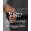 imageTrue Classic Mens Long Sleeve Button Down Shirt  Casual Dress Shirts for Men Quick DryNavy