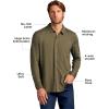 imageTrue Classic Mens Long Sleeve Button Down Shirt  Casual Dress Shirts for Men Quick DrySummer 2pack