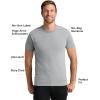imageTrue Classic Mens TShirts  Short Sleeve Crew Neck T Shirts for Man Cotton Blend Plain Novelty Mens TShirtsBlueGray 3pack