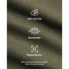 imageTrue Classic Mens TShirts  Short Sleeve Crew Neck T Shirts for Man Cotton Blend Plain Novelty Mens TShirtsCarbonMilitary GreenNavy 3pack